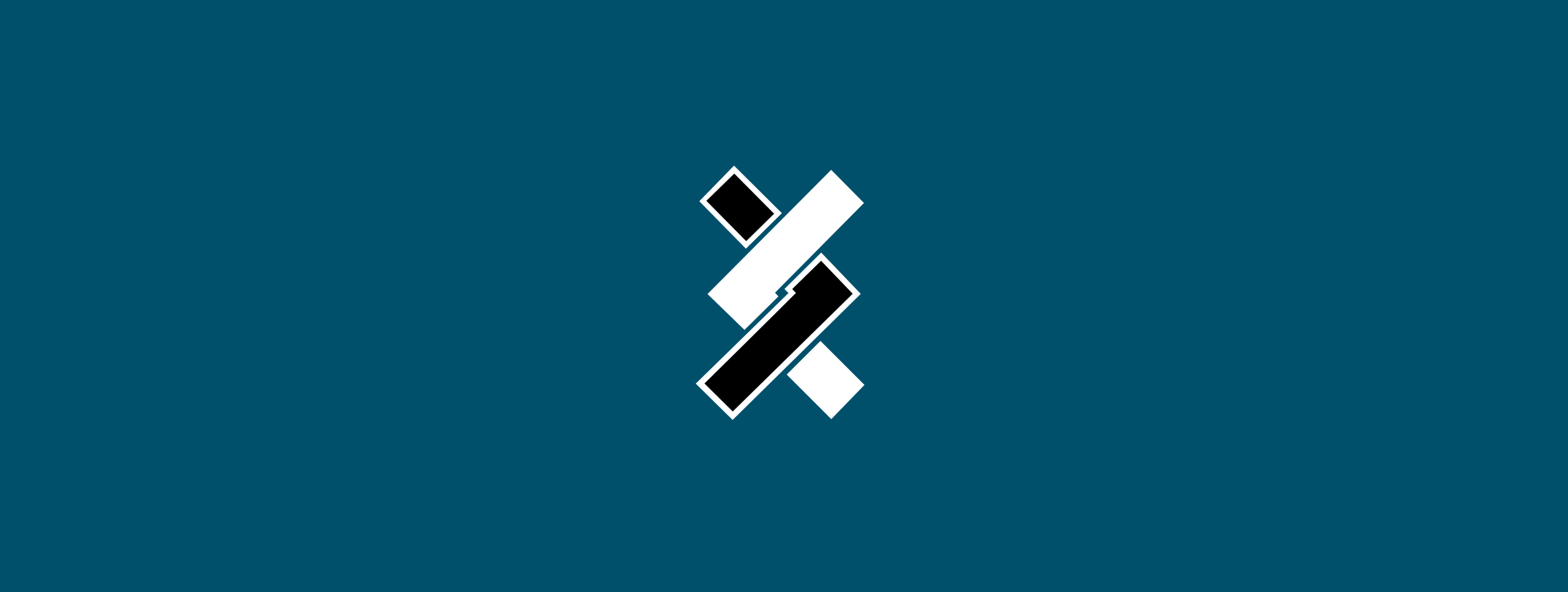 ULIX helix logo on blue background
